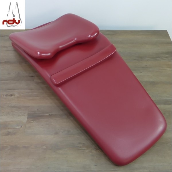 KaVo 1062 Polstersatz DKL111 granatrot + Armlehne