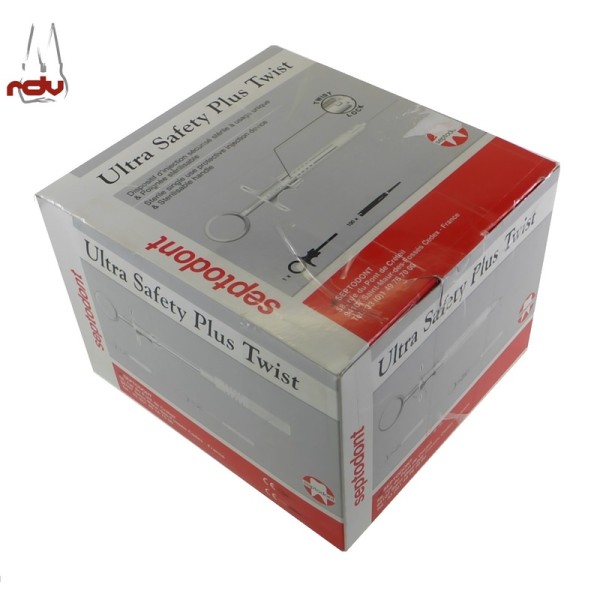 Septodont Ultra Safety Plus Twist für Injektionen