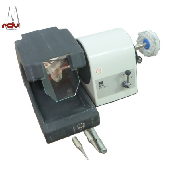 Leleux Poliermotor PM 2320 mit Poliertrog Labor