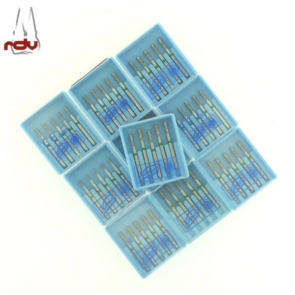 Komet Präparationsbohrer Birne FG Bohrer 50 Stück