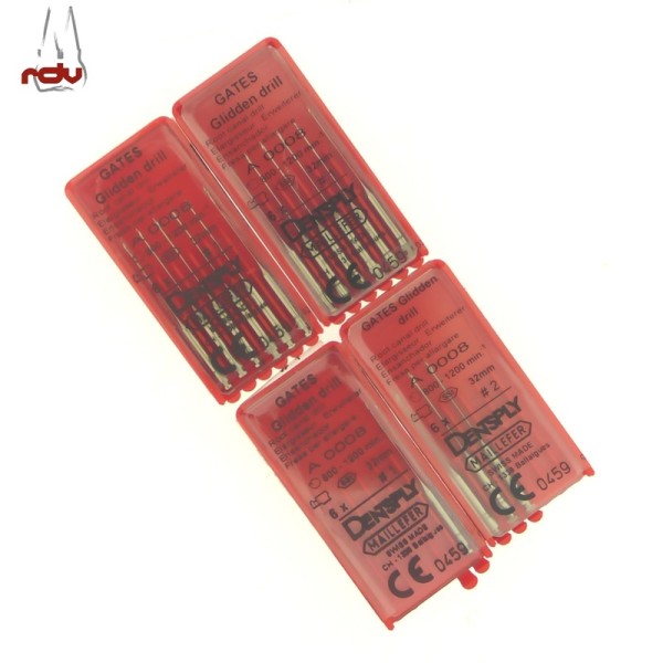 Dentsply Maillefer Gates Bohrer 1 und 2 Endo Kanal