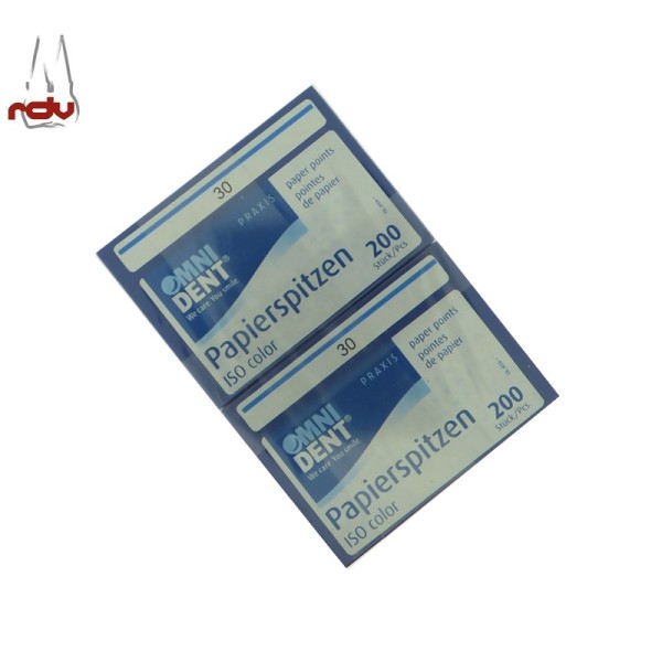 Omni Dent Papierspitzen 10x 200 Stk. Grösse 30