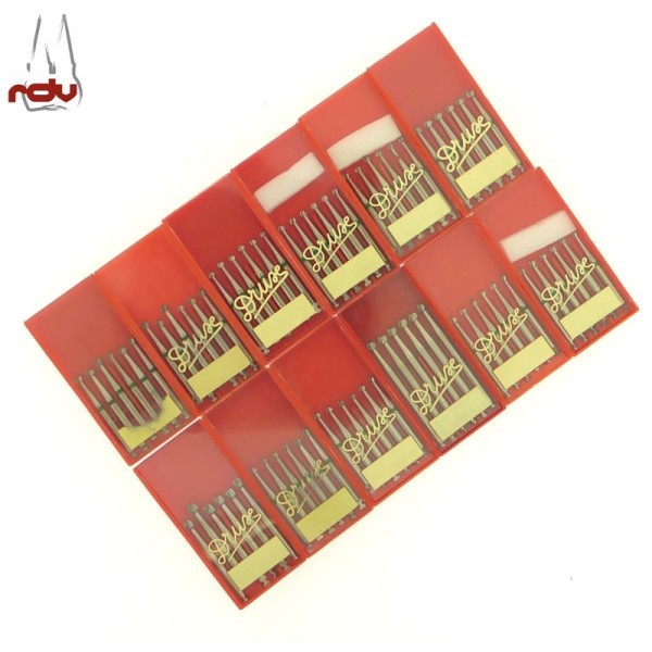 Drux Rosenbohrer lang für Winkelstück 72 Stk.