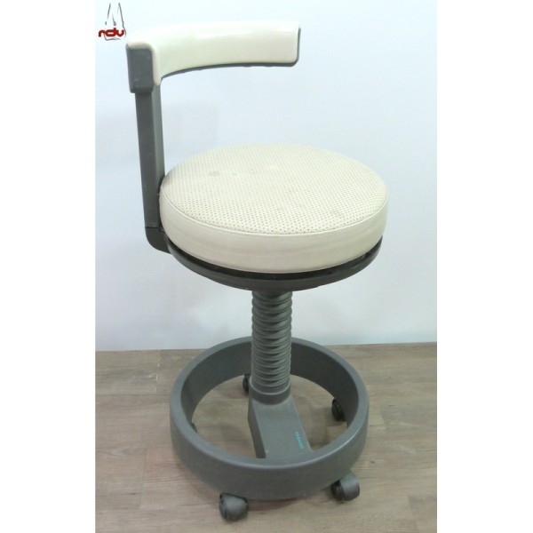 Siemens Rollhocker Arztstuhl beige Stuhl Hocker