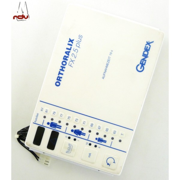 Gendex Orth Oralix FX 2.5 plus Bedienfeld
