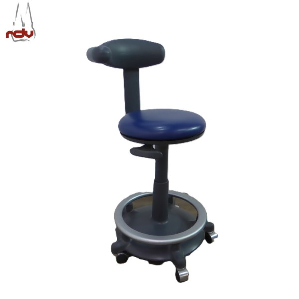 Ultradent Rollhocker Hocker blau Handsteuerung