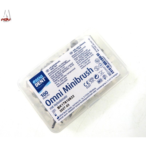OmniDent Omni Minibrush Nylonborsten weiß 22459