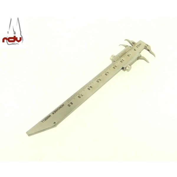 Inox Schieblehre Münchner Modell Zahntechnik KFO