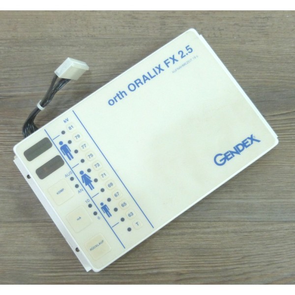 Gendex Orth Oralix FX 2.5 Bedienfeld mit Platine