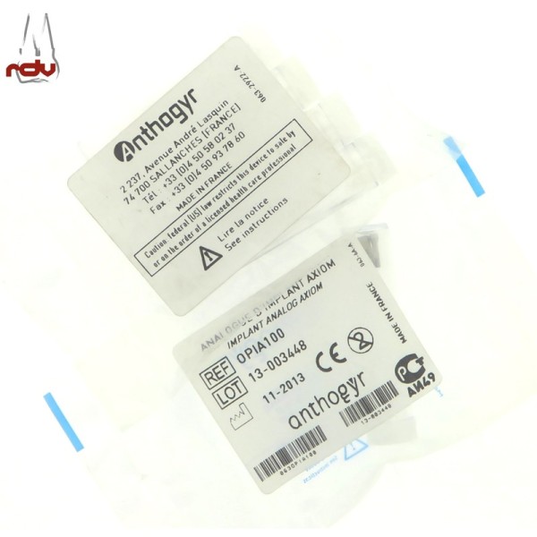 Anthogyr Implantat Analoge Axiom OPIA100