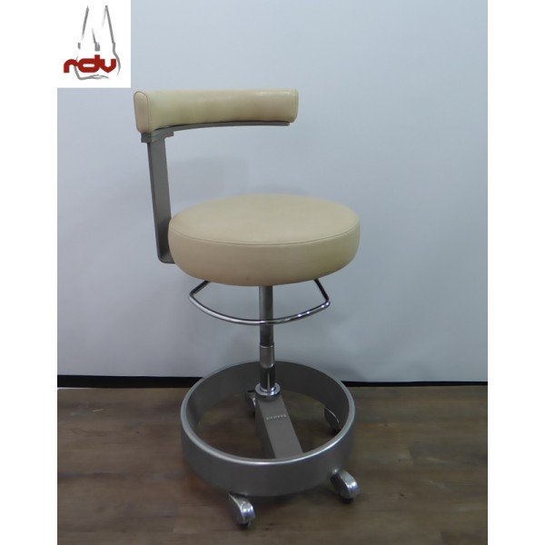 Siemens Rollhocker Arztstuhl beige Hocker