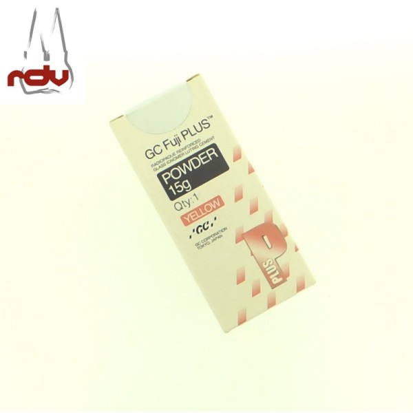 GC Fuji PLUS Pulver Yellow 000219 radiopak