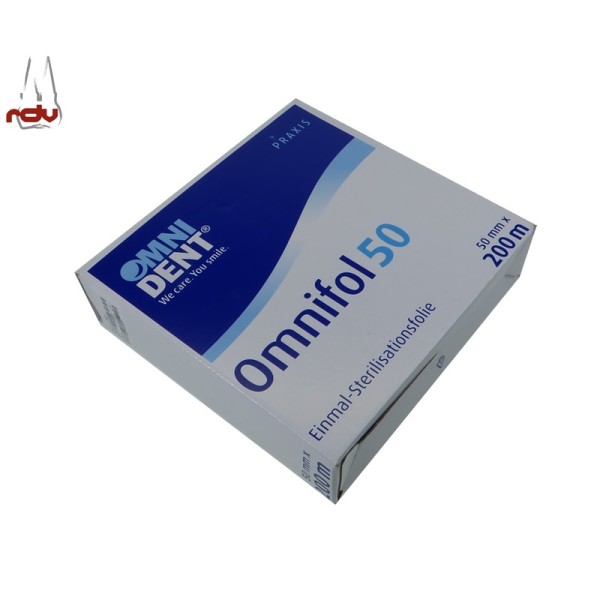 Omnident Omnifol 50 Einmal- Sterilisationsfolie