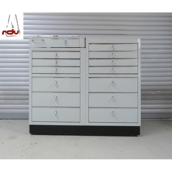 Baisch rollbarer Instrumenteschrank Möbel grau