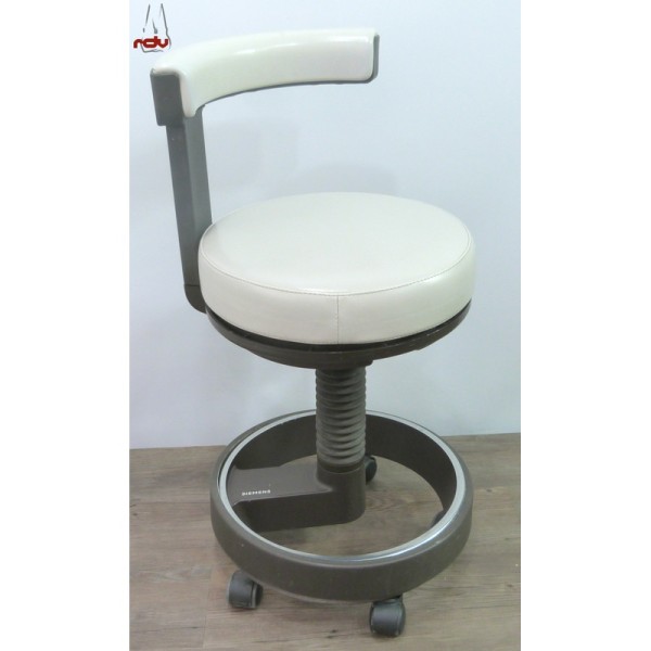 Siemens Rollhocker Arztstuhl Hocker beige