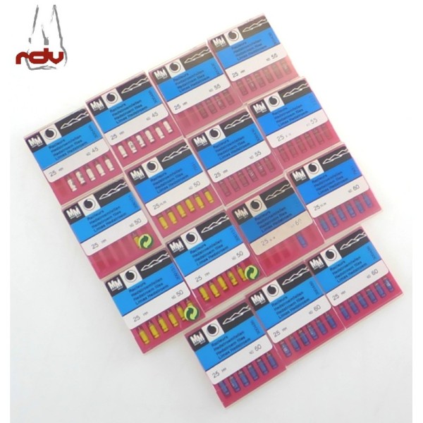 Micro Mega Hedstroemfeilen Gr. 45,50,55,60 L 25mm