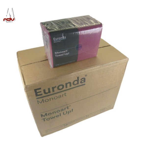 Euronda Monoart Towel Up 44 x 33 cm Weinrot