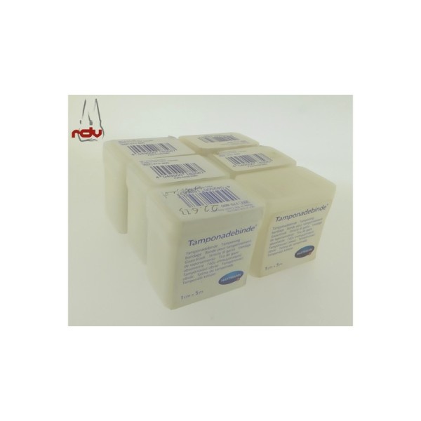 Hartmann Tamponadebinde 1cm x 5m PZN 01002981 6x