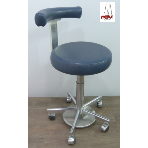Rollhocker Dunkelblau Arztstuhl Hocker Rollhocker
