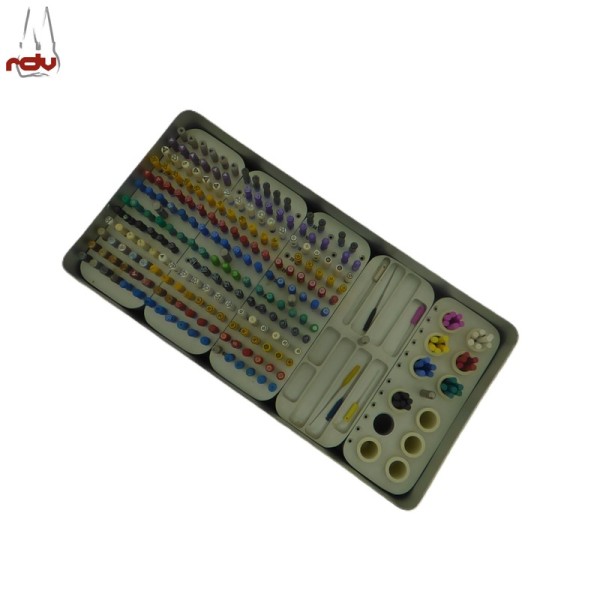 Edelstahl Endo Tray Box mit Endonadeln