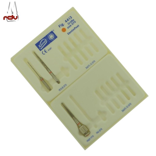 Komet DentinPost Wurzelstifte Fig. 4413 orange 070