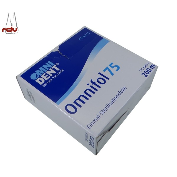 Omnident Omnifol 75 Einmal- Sterilisationsfolie