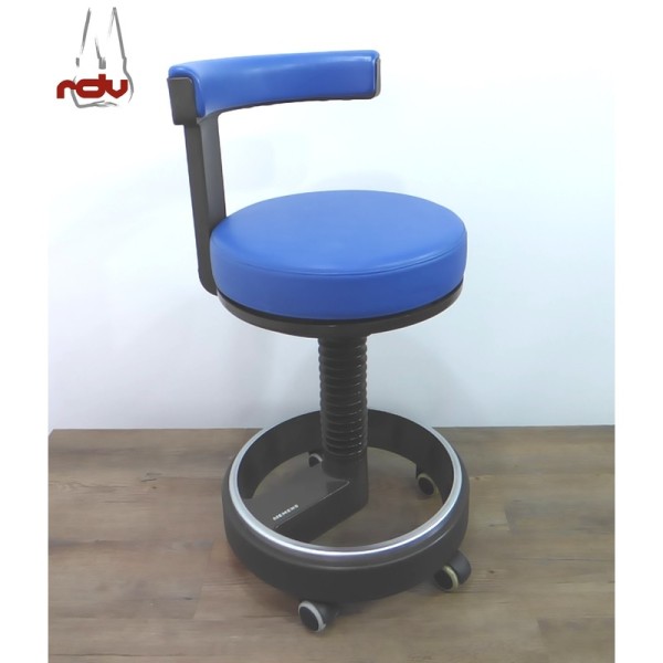 Siemens Rollhocker Arztstuhl blau Hocker Arbeitsse